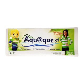 Aquaquest Vinyl Sticker Round 230x93mm (New Design)